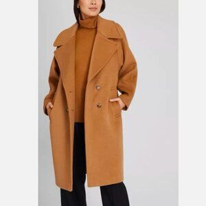 Club Monaco "Double-Breasted Relaxed Coat"